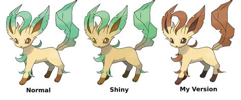 leafeon pokemon shiny.